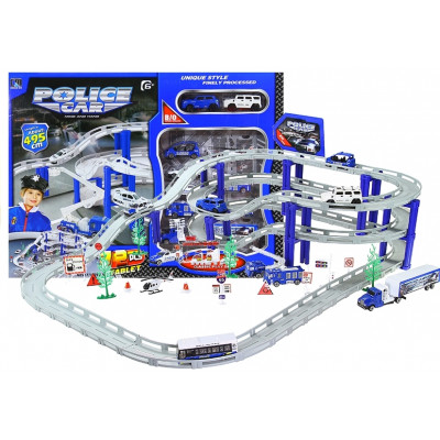 Policajná autodráha - modrá