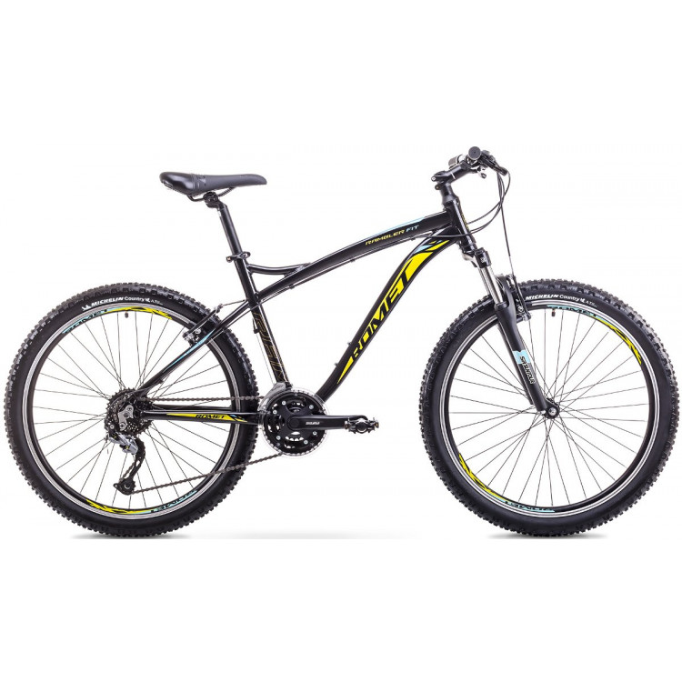 Horský bicykel 26" Romet Rambler FIT Hliníkový 20" L Čierny