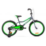 Detský bicykel 20 Romet Tom Grafitovo-zelený