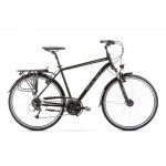 Krossový bicykel 28 Romet Wagant 7 Čierno-sivý