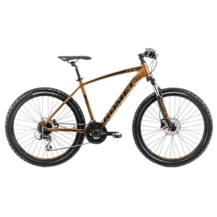 Horský Bicykel Romet Rambler 26" R6.4 18" Zlatý