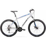 Horský bicykel 27,5" Romet Rambler R7.1 strieborno-modrý XL hliníkový 21" 