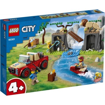 Lego City – Záchranárske terénne auto do divočiny