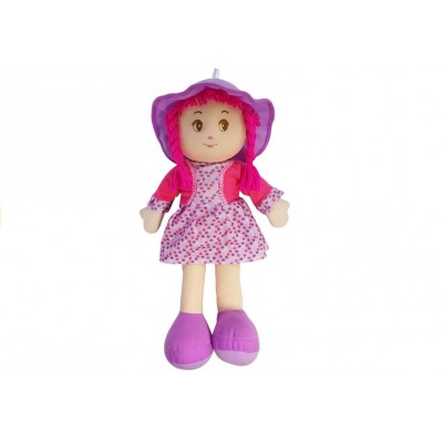 Plyšová bábika 50 cm - fialová