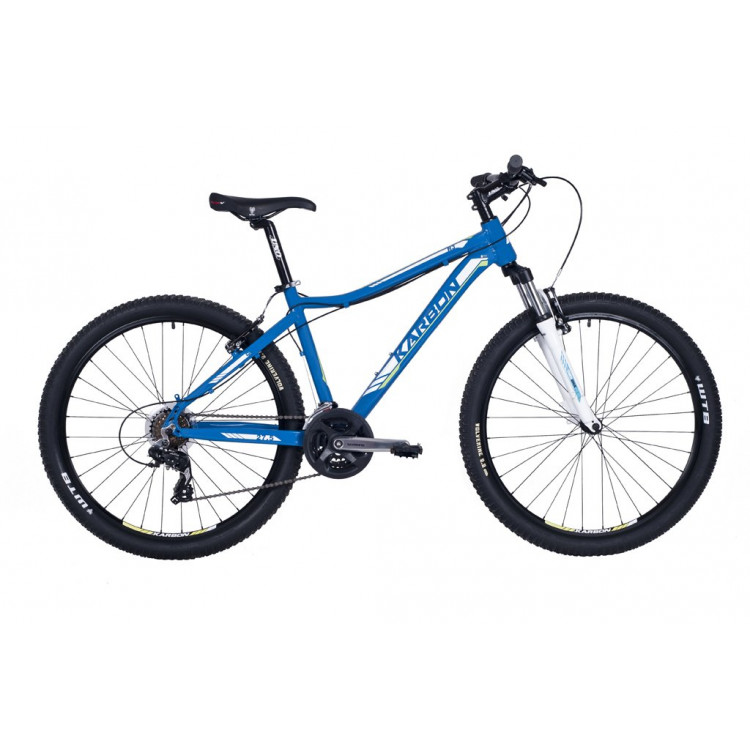 Horský bicykel 27,5" Karbon Trail R3 19" Modrý