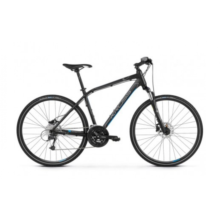 Krossový Bicykel 28 Kross Evado 6.0 S Čierno-modrý matný