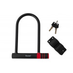 Zámok na bicykel – U-LOCK Na Kľúč TonyON TY301 12x195x245mm + Kľučka