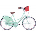 Mestský retro bicykel 28" Hello Bikes Amsterdam 3-prevodový 22,5" Pistáciový