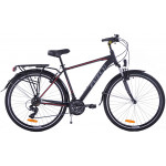 Trekingový bicykel 28 Fuzlu Core 19" Čierno-červený