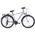 Trekingový bicykel 28 Fuzlu Core 19" Strieborno-sivý