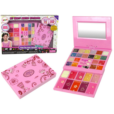 Detská kozmetická paletka tieňov a make-upu pre dievčatá