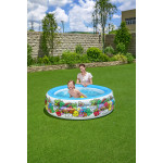 Nafukovací bazén okrúhly 152 x 51 cm Bestway 51121 farebný