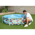 Záhradný bazén pre deti s baldachýnom 244 x 51 cm Bestway 56432