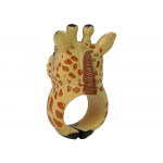 Prsteň v tvare zvieratka – žirafa