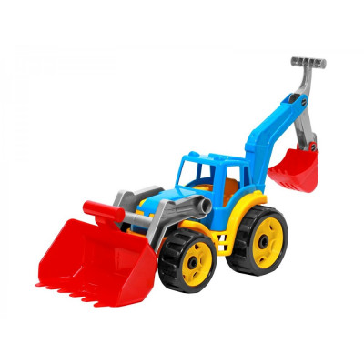 Modrý traktor + bagrová lyžica
