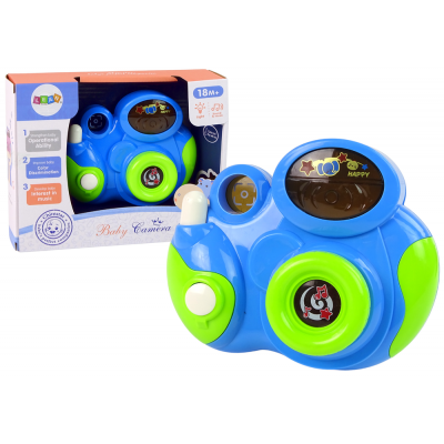 Interaktívna kamera pre deti - modrá