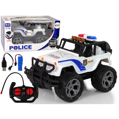 Policajné auto na diaľkové ovládanie