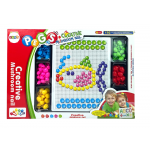 Kreatívne puzzle – farebné špendlíky 192 prvkov