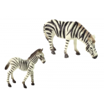Sada 2 figúrok - Zebra s mláďatkom