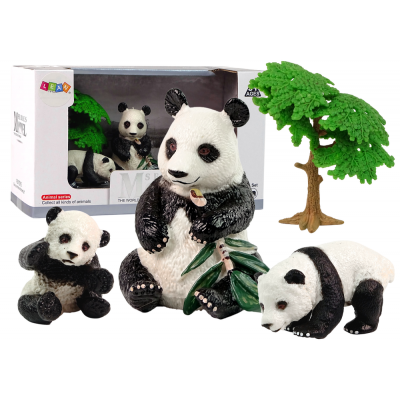 Figúrka – Panda s mláďatkami