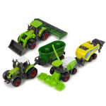 Sada poľnohospodárskych strojov - Farmárske vozidlá 6 ks