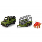 Šróbovací Jeep s Dinosaurom