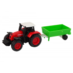 Súprava Traktora s vlečkou a kravičkou 1:64