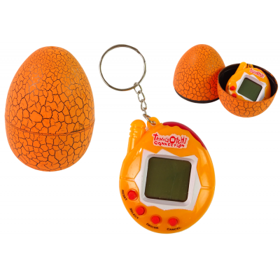 Elektronická hra Tamagotchi Pet vo vajíčku - oranžová