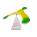 Antigravitačná vyvažovacia hračka – zelený vtáčik