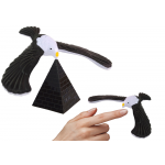 Antigravitačná vyvažovacia hračka – čierny vtáčik