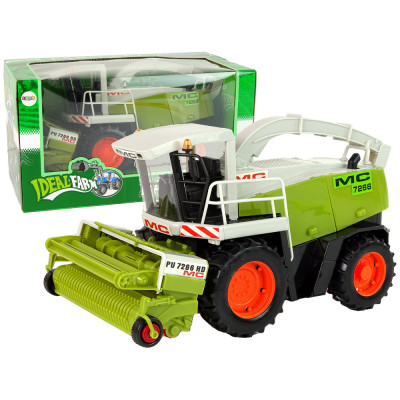 Poľnohospodársky stroj – zelený Kombajn