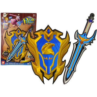 Kostým Rytiera – Modrý meč a štít