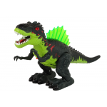 Dinosaurus zelený -  svetelné a zvukové efekty