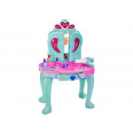 Modro-ružový toaletný stolík s príslušenstvom
