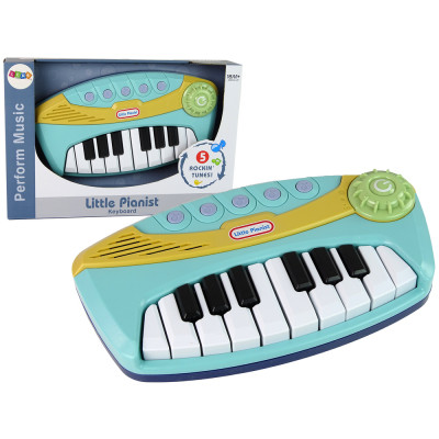 Detský klavír – modrý