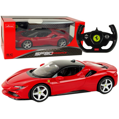 RC Auto Ferrari SF90 Rastar 1:14 - červená