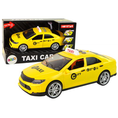 Taxi auto 1:14 žlté