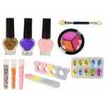 Makeup set v tvare dúhy – 9ks.