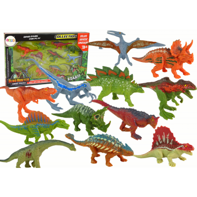 Sada figúrok Dinosaurov – 12ks. farebné