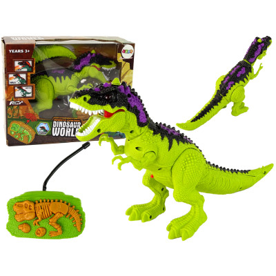 Diaľkovo ovládaný dinosaurus - zelený