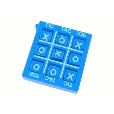 Hra Tic-Tac-Toe 4,5 cm - modrá