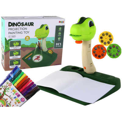 Detský projektor na kreslenie - Dinosaurus