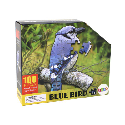 Puzzle 100 dielikov – Modrý vtáčik