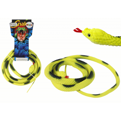 Gumený hadík - žltý