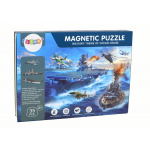 Sada edukačných magnetických puzzle – vojenské lode