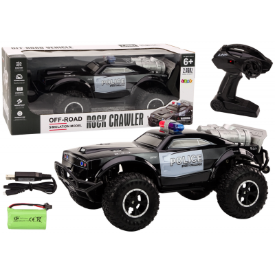 RC Policajné terénne auto 1:18