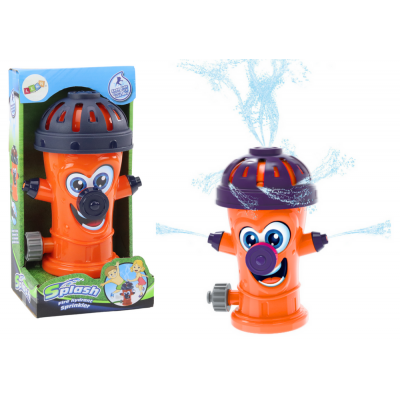 Záhradný postrekovač, fontána Hydrant – Oranžový