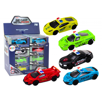 Policajné auto Resorak 1:43 kovové