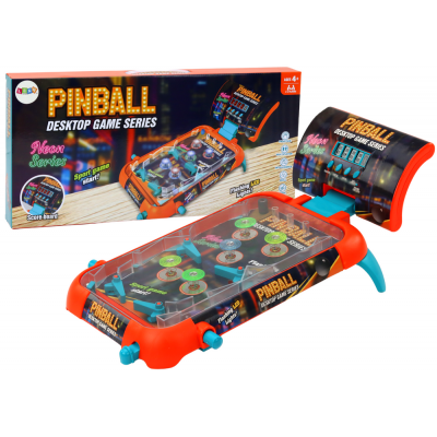 Pinball - arkádová hra , LED svetlá, zvuky