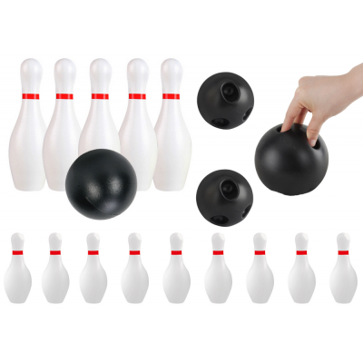 Klasická bowlingová súprava 10 ks kolky + gule